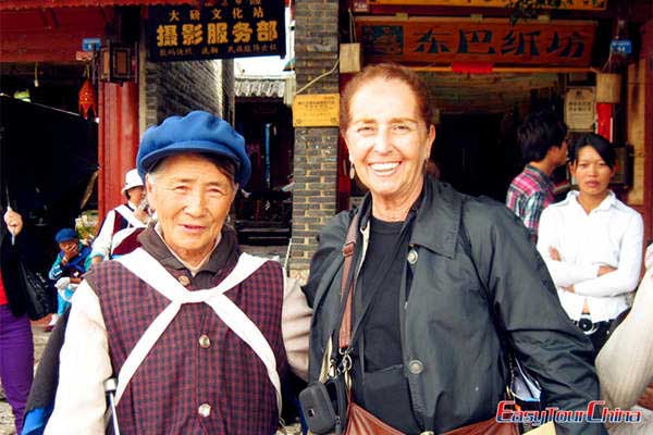 Easy Tour China Client Visiting Lijiang Old Town