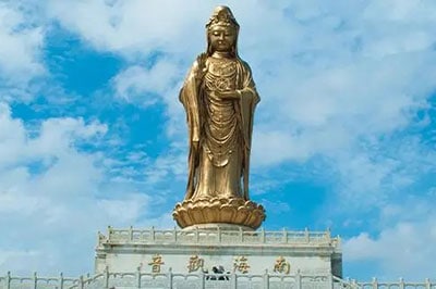 Guanyin Statue in the South China Sea of Putuo Mountain