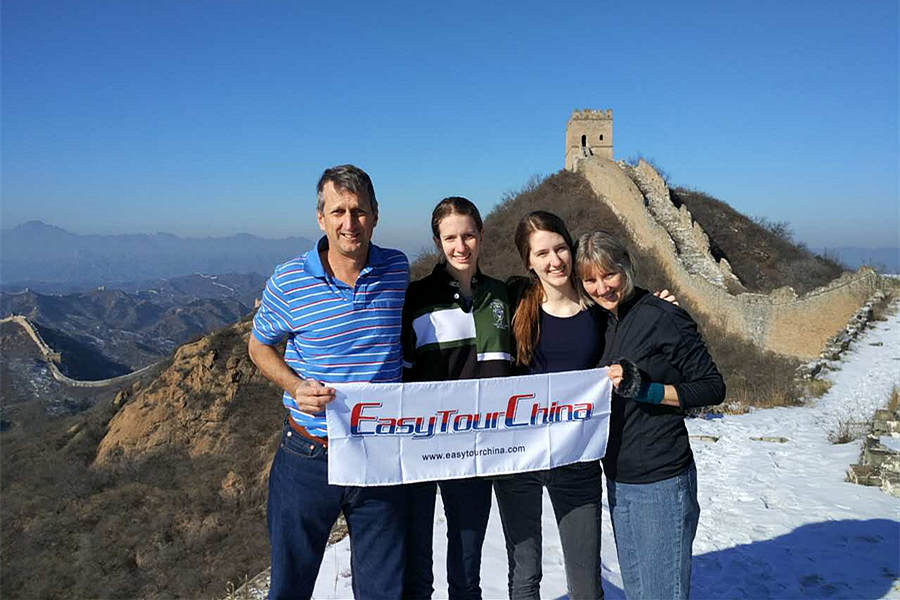 Australian family travel in China