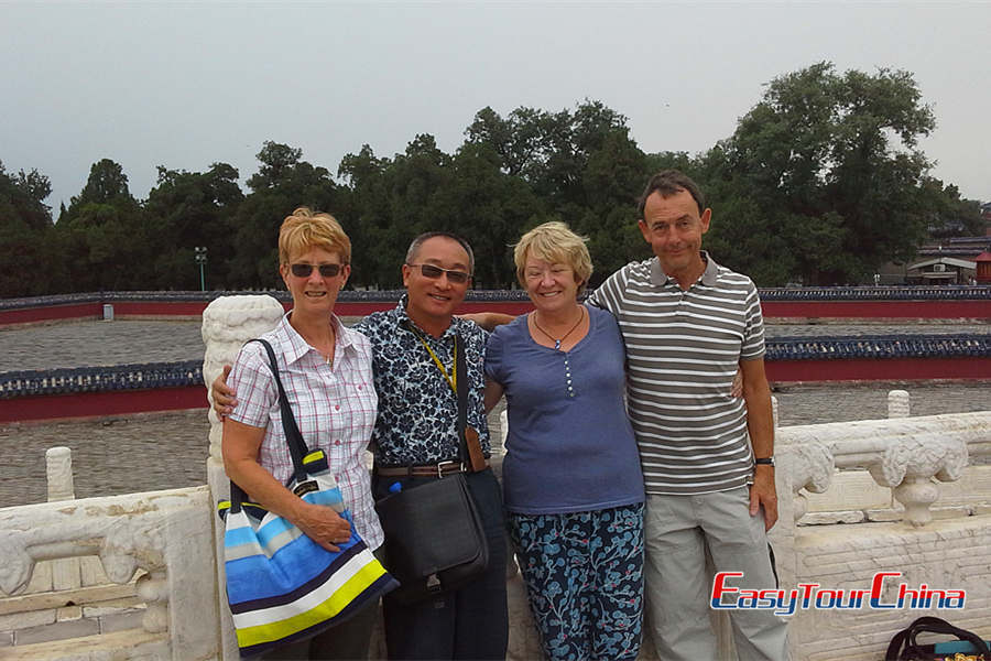 China senior tour to Beijing Forbidden City