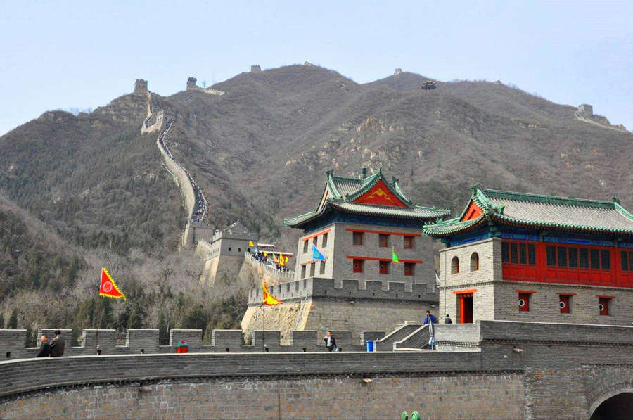 The ancient fortress of Juyongguan Great Wall