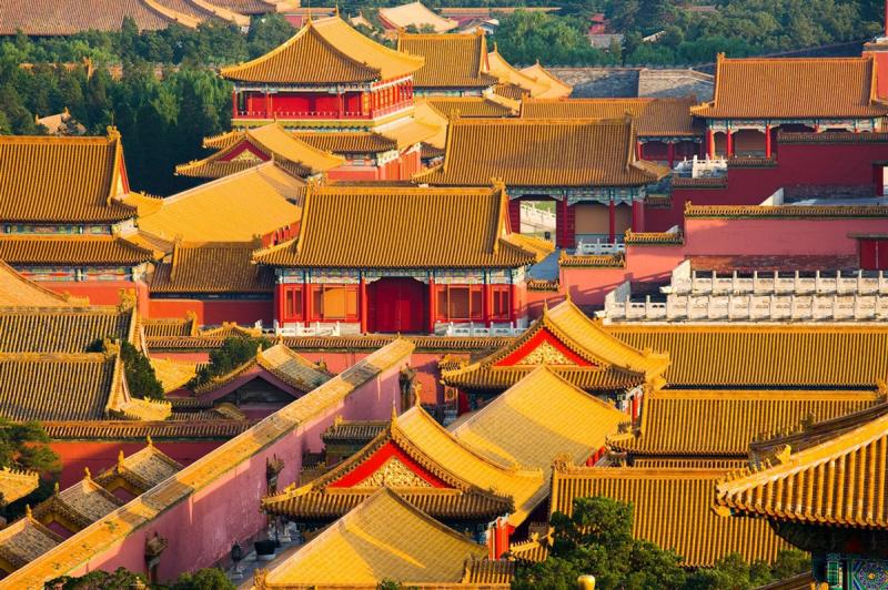 Beijing Forbidden City Golden Roofs