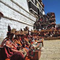 monks in the monastery