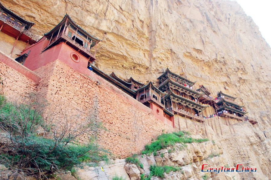 Hanging Monastery in Mt. Heng