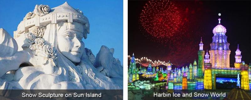 Harbin Winter Tour to Harbin Ice and Snow World and Sun Island