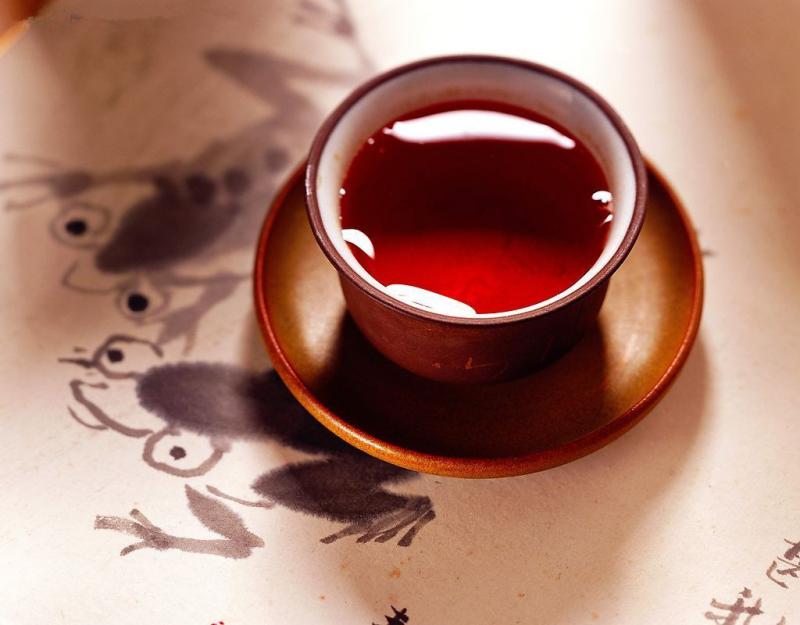 taste black tea in China