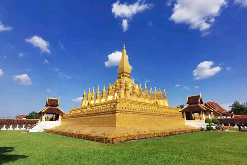 Vientiane Pha That Luang Golden Stupa