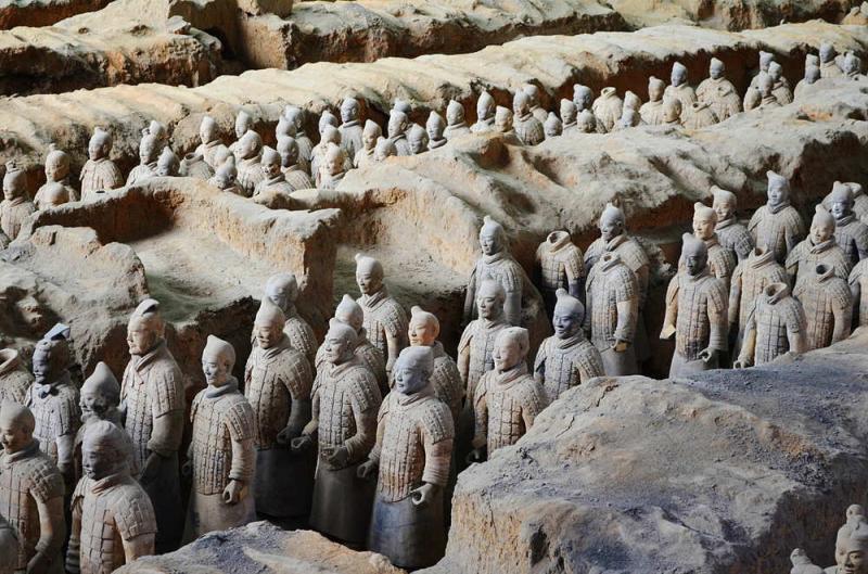 Visit Terracotta Army in Xian