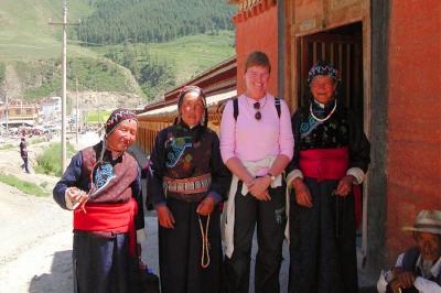 Meet local Tibetan people in Gansu