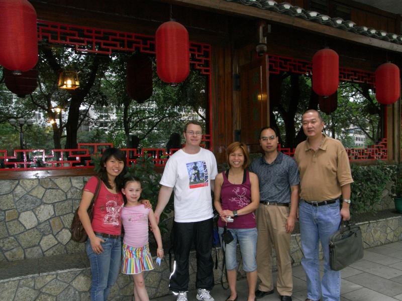Charlie, Wei and Clients in China