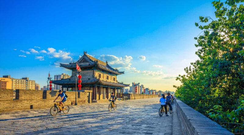 Ancient City Wall of Xian City