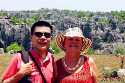 Visiting Kunming Stone Forest National Geological Park